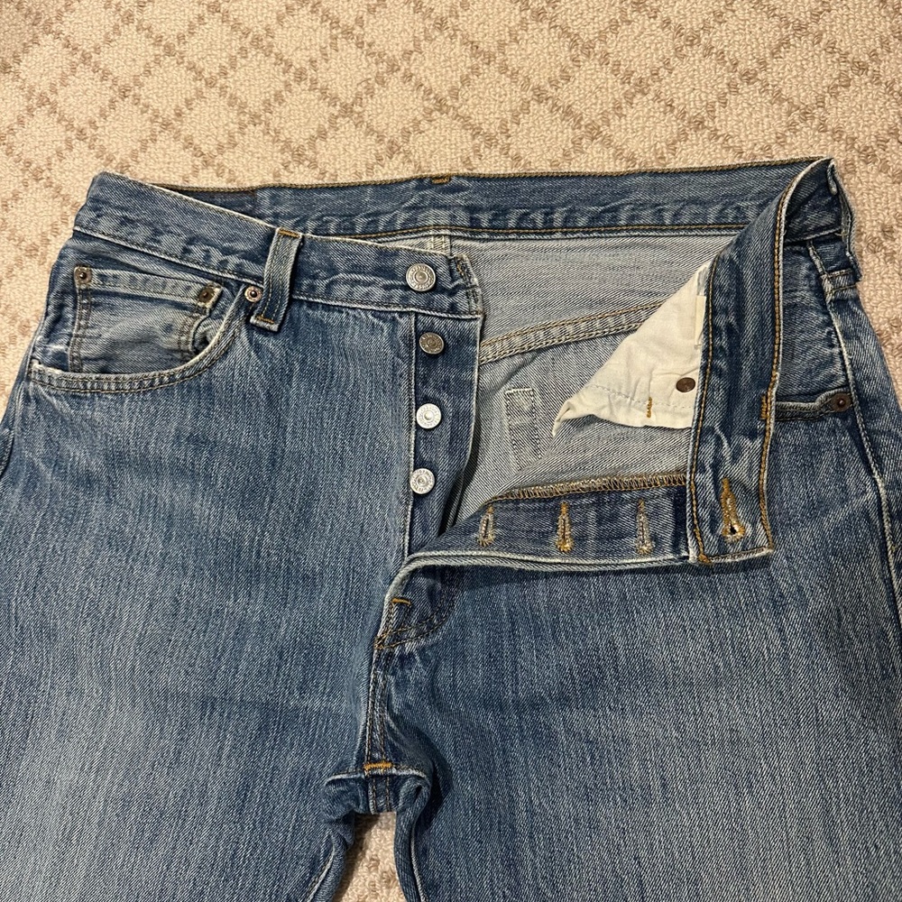 Vintage Levi's 501 Men's Straight Blue Jeans